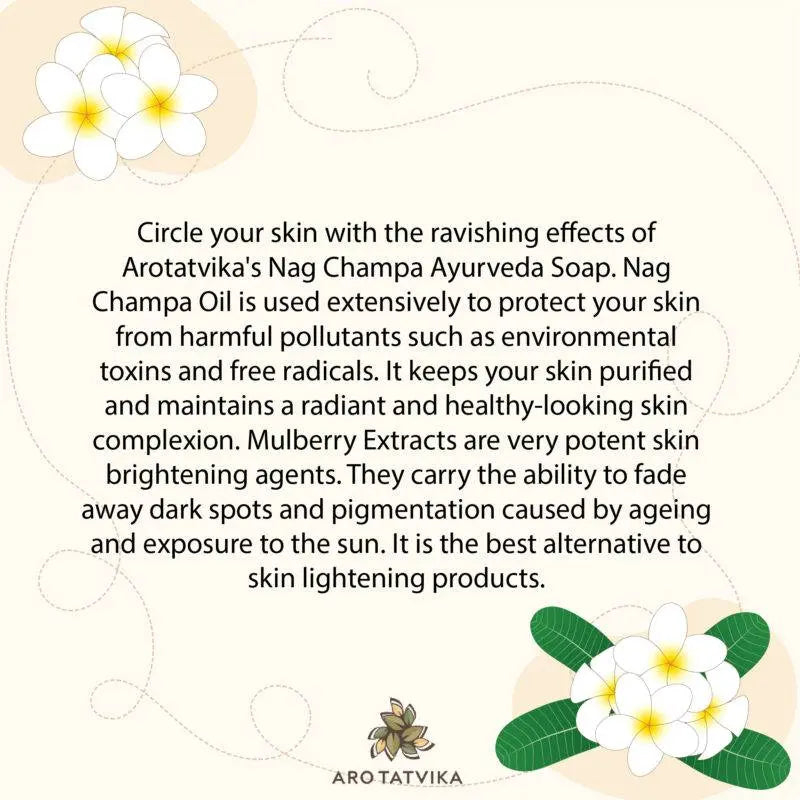 Nag Champa Ayurveda Soap Arotatvika
