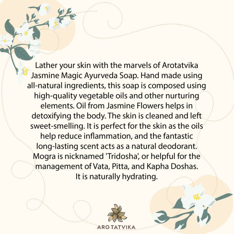Jasmine Magic Ayurveda Soap