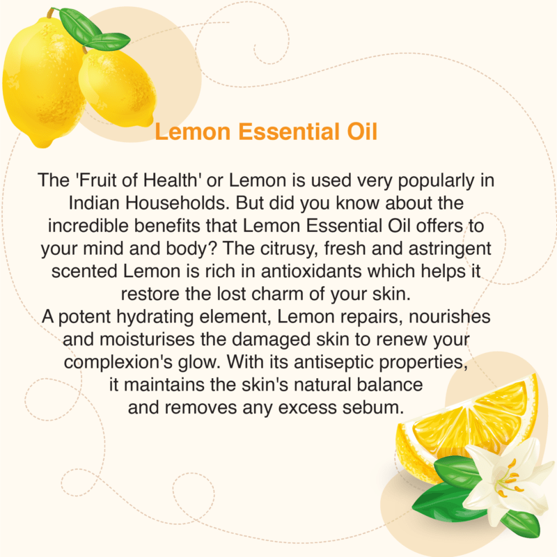 LEMON ESSENTIAL OIL (10ml)