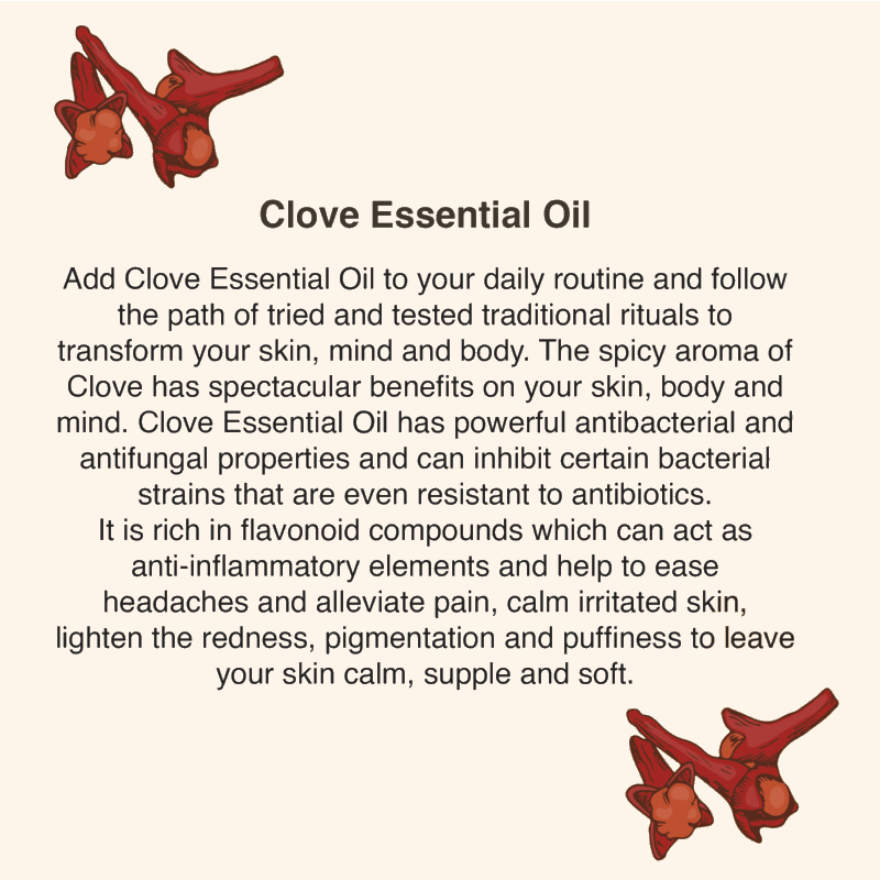 CLOVE ESSENTIAL OIL (10ml)