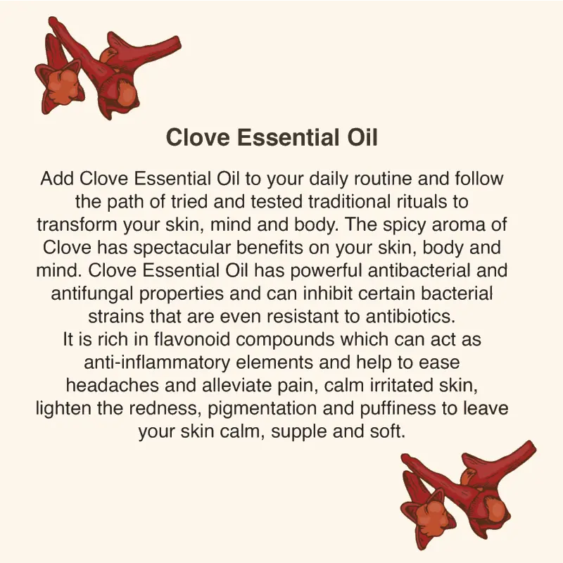CLOVE ESSENTIAL OIL (10ml)