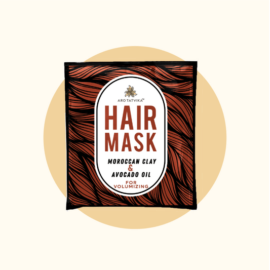 MOROCCAN CLAY AND AVOCADO OIL HAIR MASK (for volume)