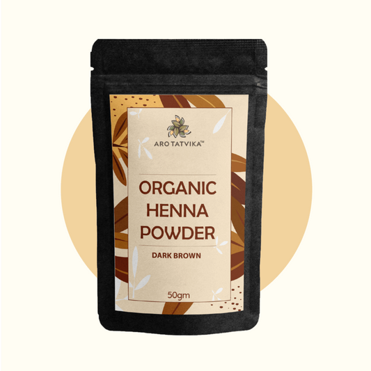 ORGANIC HENNA POWDER – DARK BROWN