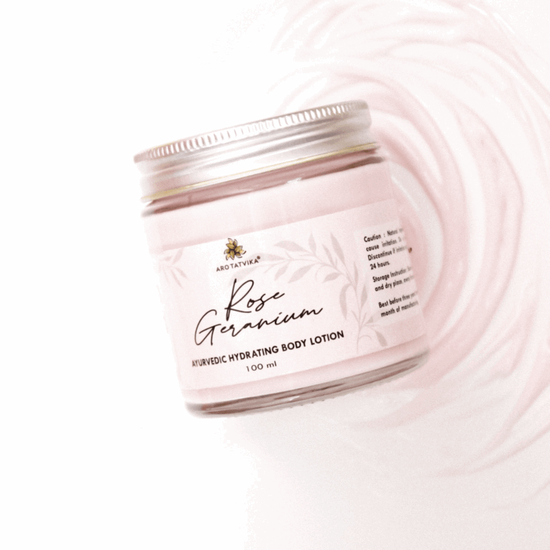 ROSE GERANIUM HYDRATING BODY LOTION (100ml)