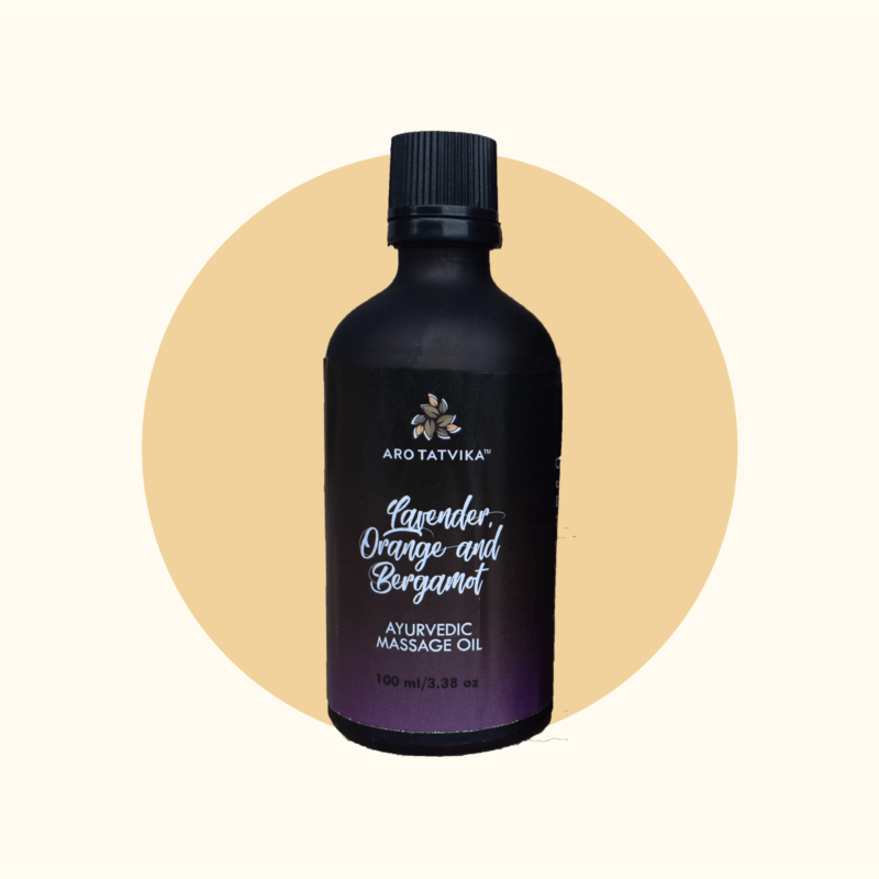 LAVENDER, ORANGE AND BERGAMOT MASSAGE OIL (100ml)