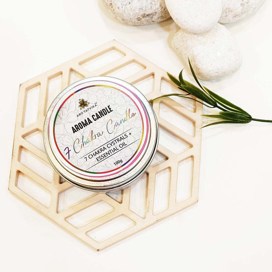 7 CHAKRA AROMA/SCENTED CANDLE (100g)