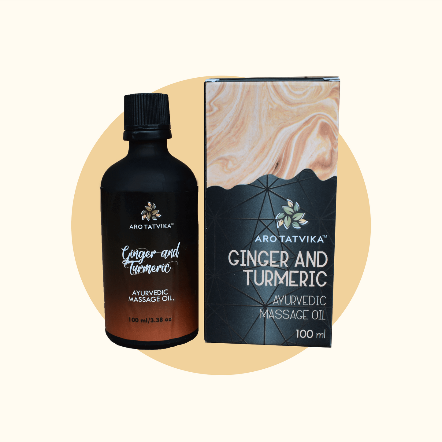 GINGER AND TURMERIC MASSAGE OIL (100ml)