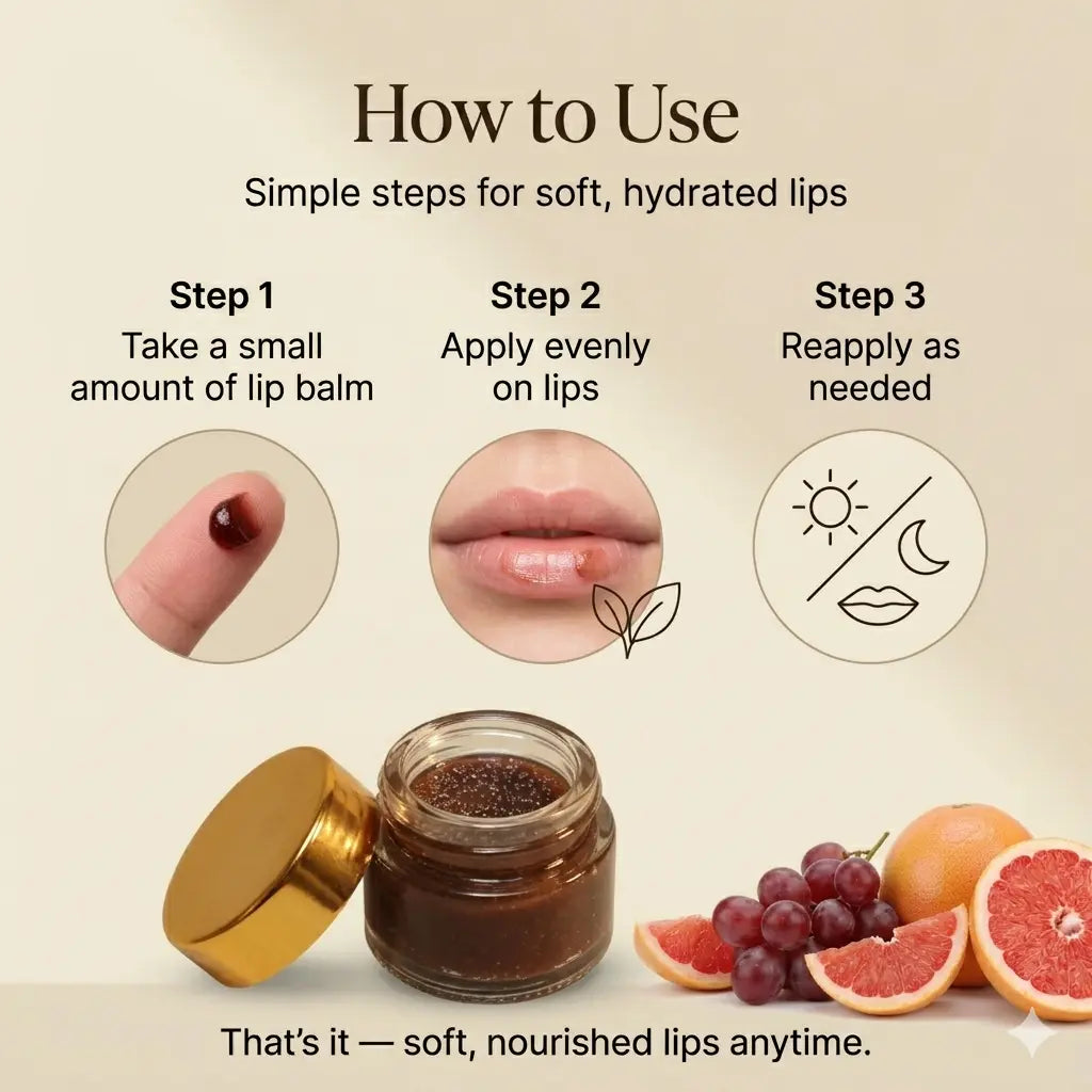 Wine Grapefruit Lip Balm (Non-Tinted Hydration Care) Arotatvika