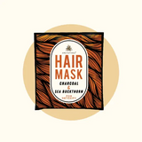 CHARCOAL AND SEA BUCKTHORN HAIR MASK (for detoxifying)