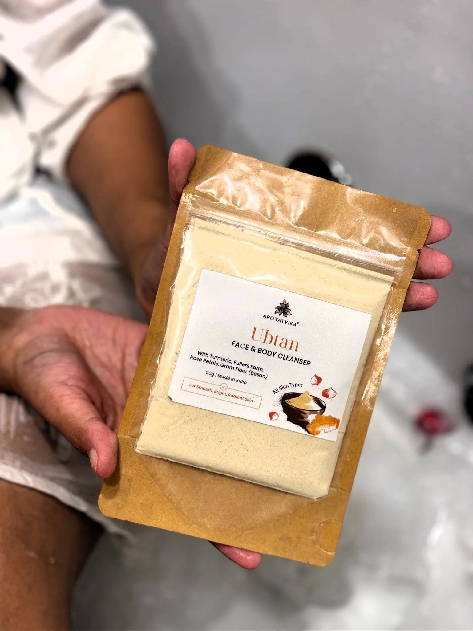 Organic Ubtan Powder - 50g – Arotatvika