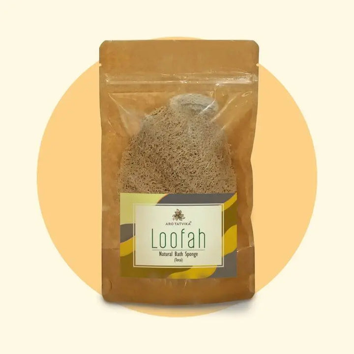 Natural Loofah Bath Sponge (Torai) – Pack of 2 Arotatvika