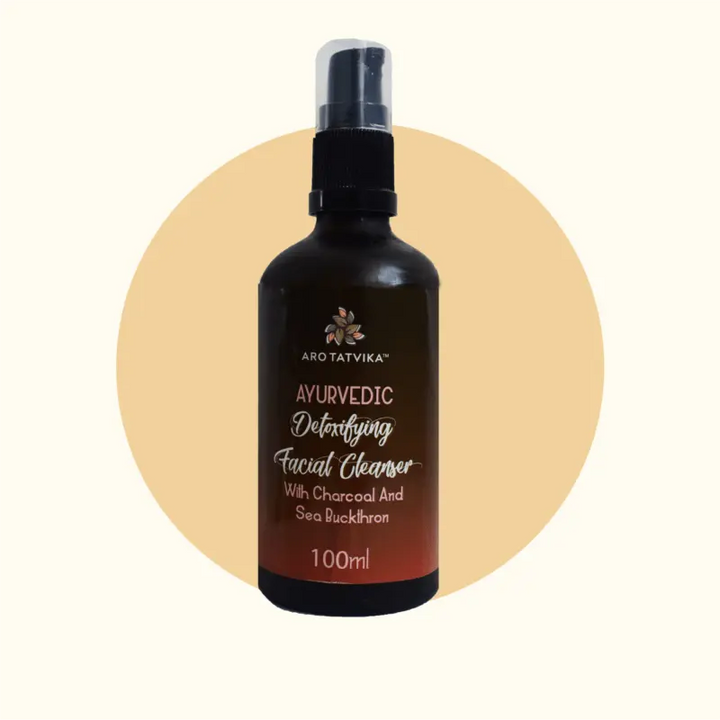 DETOXIFYING FACIAL CLEANSER WITH CHARCOAL AND SEA BUCKTHORN (100ml) Arotatvika